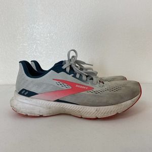 Brooks Womens Launch 8 1203451B110 Gray Running Shoes Sneakers Size 8 - r
